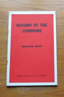 Reform of the Commons (Fabian Tract No 319).