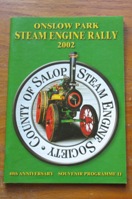 Onslow Park Steam Engine Rally 2002 - 40th Anniversary Souvenir Programme.