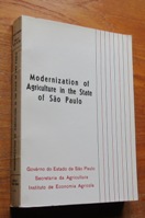 Modernization of Agriculture in the State of Sao Paulo.