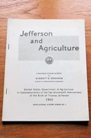 Jefferson and Agriculture: A Sourcebook (Agricultural History Series No 7).