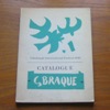 G Braque - Catalogue: Edinburgh International Festival 1956.