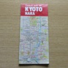 Tourist Map of Kyoto Nara.