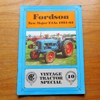 Fordson New Major E1As 1951-64 (Vintage Tractor Special No 10).