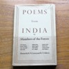 Poems from India by Members of the Forces.