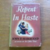 Repent in Haste.