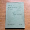 Twenty Shropshire Walks.