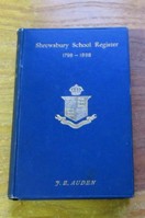 Shrewsbury School Register 1798-1898.